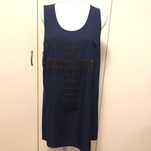 Studded Shift Dress